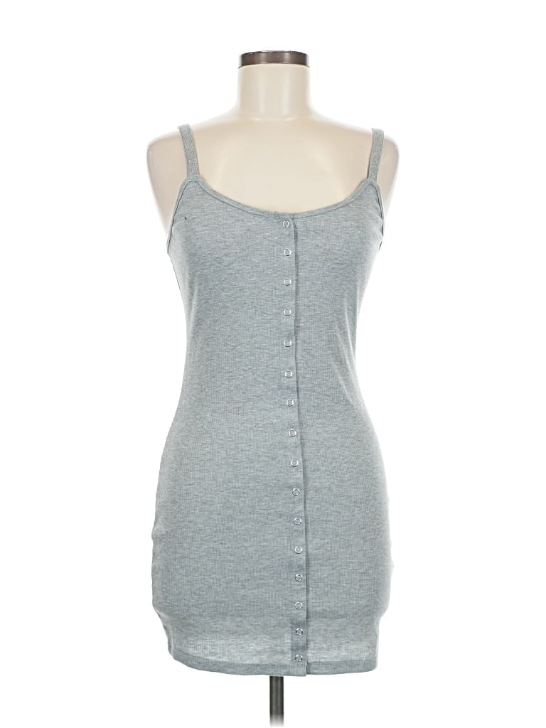 Pre-owned Kendall & Kylie Casual Dress In Gray