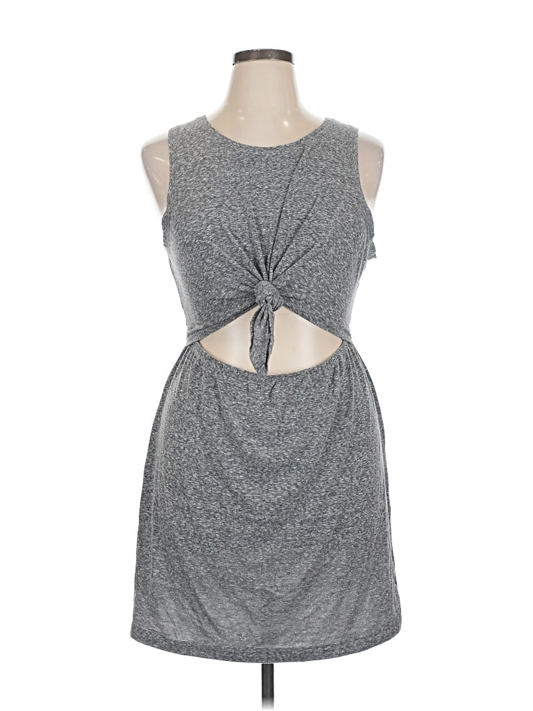Pre-owned Aerie Casual Dress In Gray