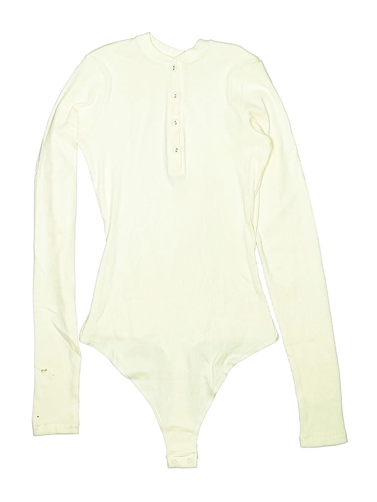 Skims Bodysuit In White