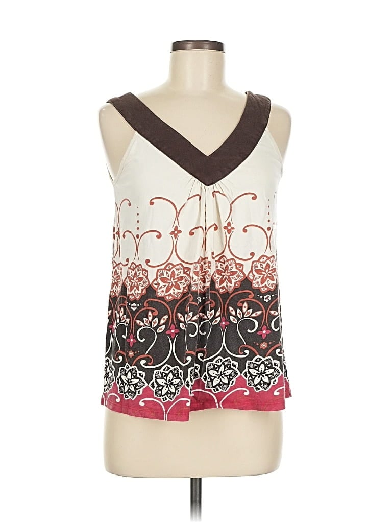 Pre-owned Sonoma Life + Style Sleeveless Blouse In Red