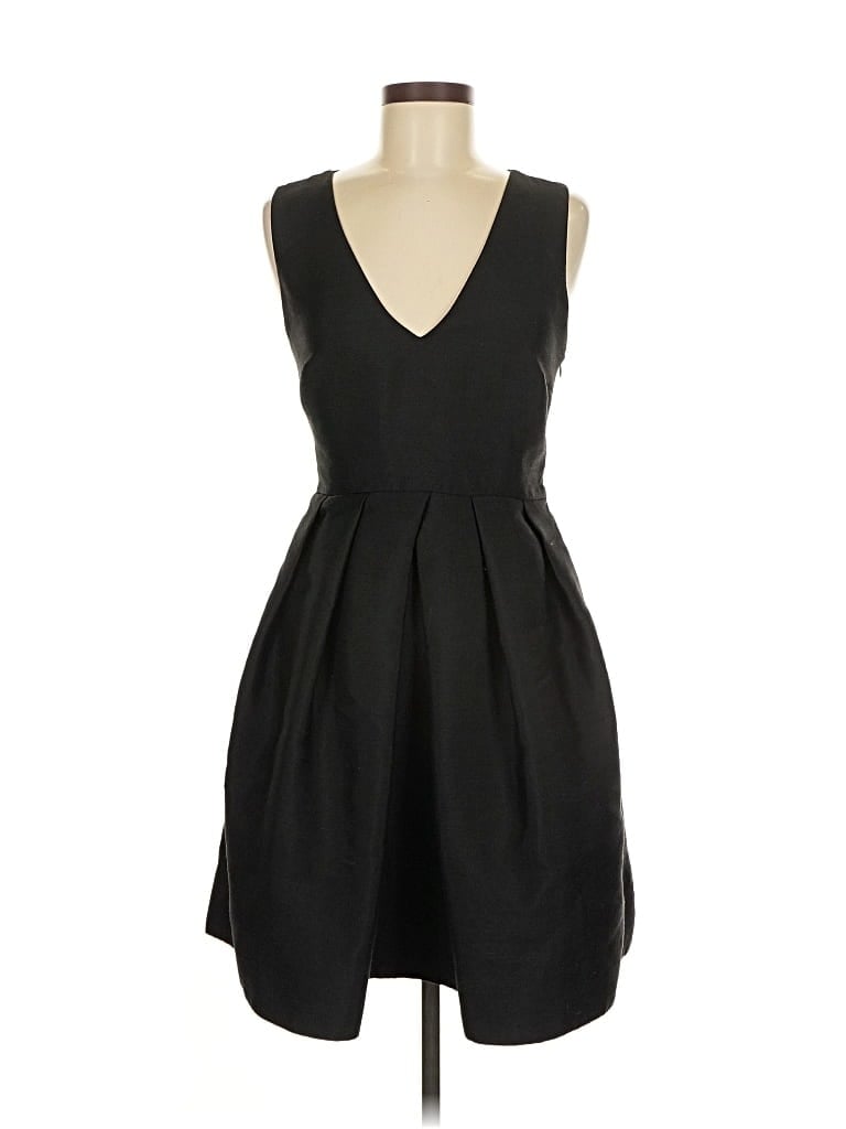 Pre-owned Erin Erin Fetherston Cocktail Dress In Black