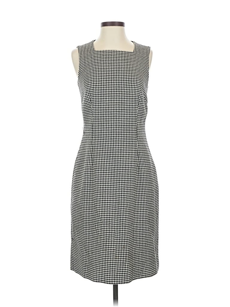Pre-owned Ann Taylor Casual Dress In Gray