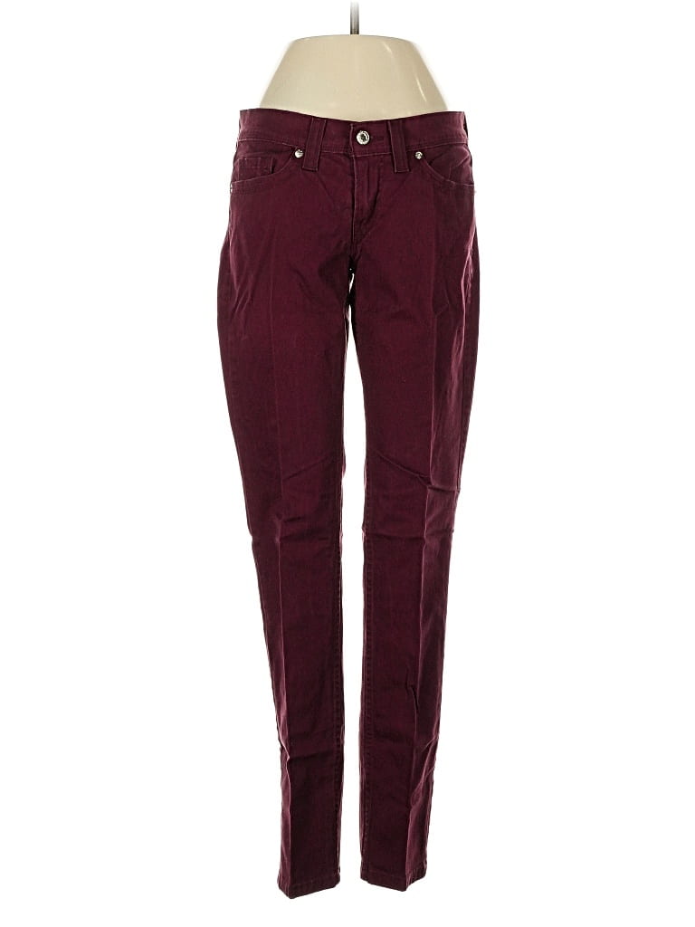 Pre-owned Levi's Casual Pants In Burgundy
