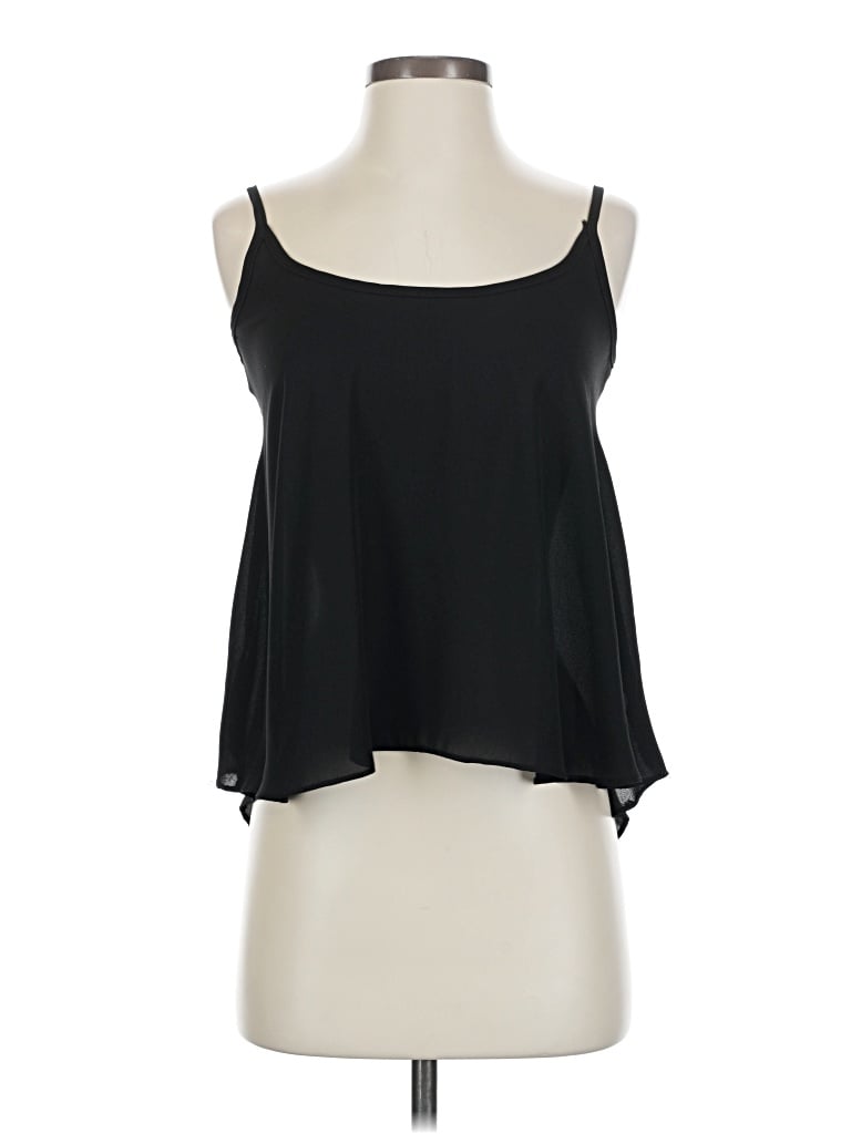 Pre-owned American Rag Cie Tank Top Black Strapless Neckline Tops