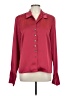 Doncaster Collection 100% Polyester Burgundy Long Sleeve Blouse Size 10 - photo 1