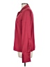 Doncaster Collection 100% Polyester Burgundy Long Sleeve Blouse Size 10 - photo 5