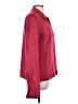 Doncaster Collection 100% Polyester Burgundy Long Sleeve Blouse Size 10 - photo 4