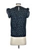THML 100% Polyester Teal Short Sleeve Blouse Size XS - photo 2