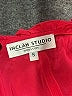 Inclán Studio 100% Silk Red Short Sleeve Silk Top Size S - photo 7