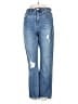 Madewell Hearts Blue Jeans Size 23 waist - photo 1