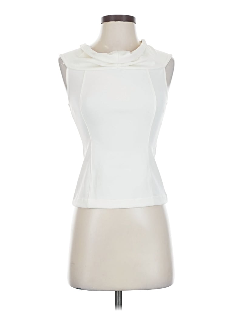 Pre-owned Club Monaco Sleeveless T-shirt In White