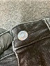 Pilcro Chevron-herringbone Black Jeans Size 24 waist - photo 7
