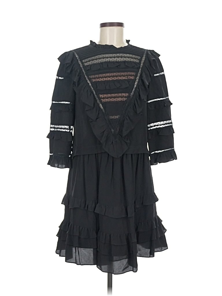 Pre-owned Rebecca Taylor Cocktail Dress In Black