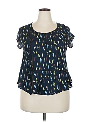 Cotélac Short Sleeve Blouse (view 1)