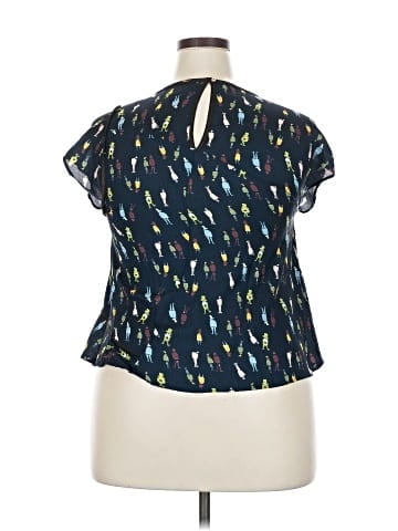 Cotélac Short Sleeve Blouse (view 2)