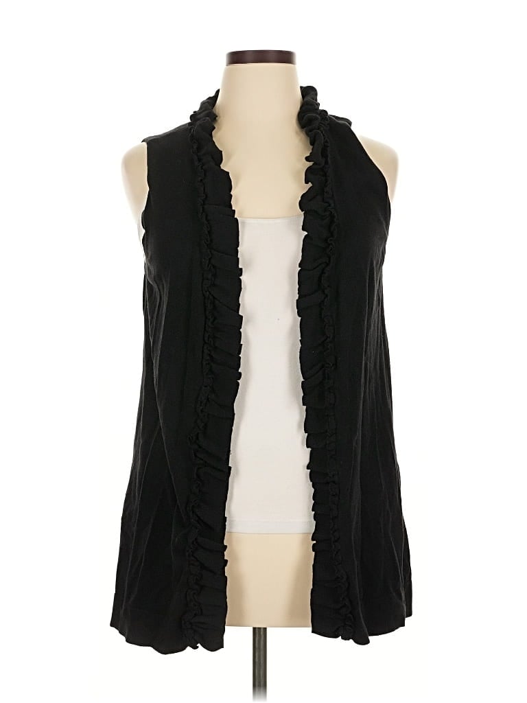 Pre-owned Style & Co Cardigan Sweater In Black