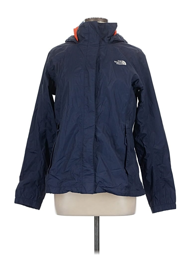 Pre-owned The North Face Jacket In Blue