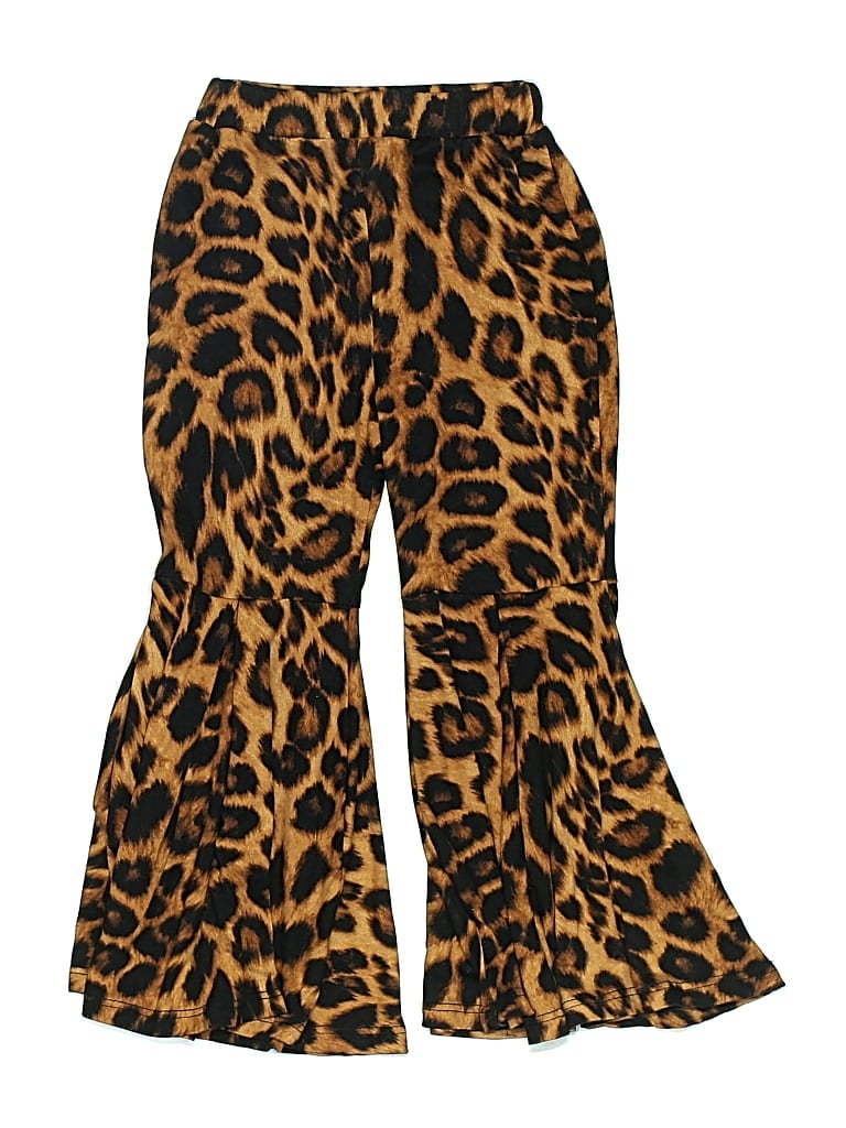 Pre-owned Assorted Brands Kids' Casual Pants In Gold