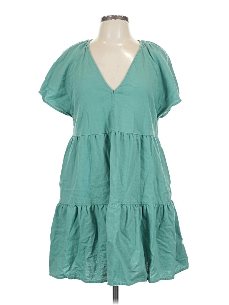 Pre-owned Universal Thread Casual Dress In Blue