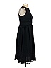 Ann Taylor LOFT 100% Polyester Black Cocktail Dress Size 4 - photo 4