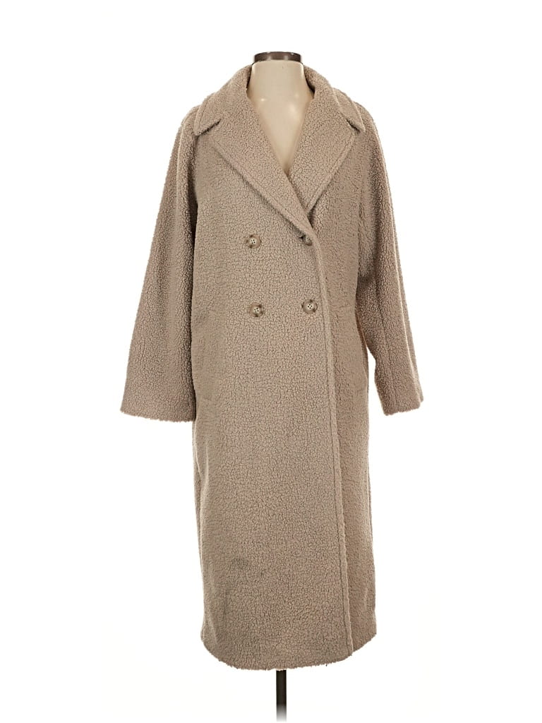 Pre-owned Splendid Coat In Brown