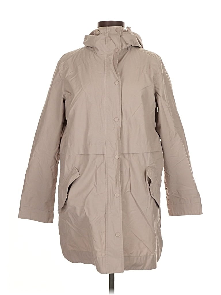 Pre-owned Old Navy Raincoat In Brown