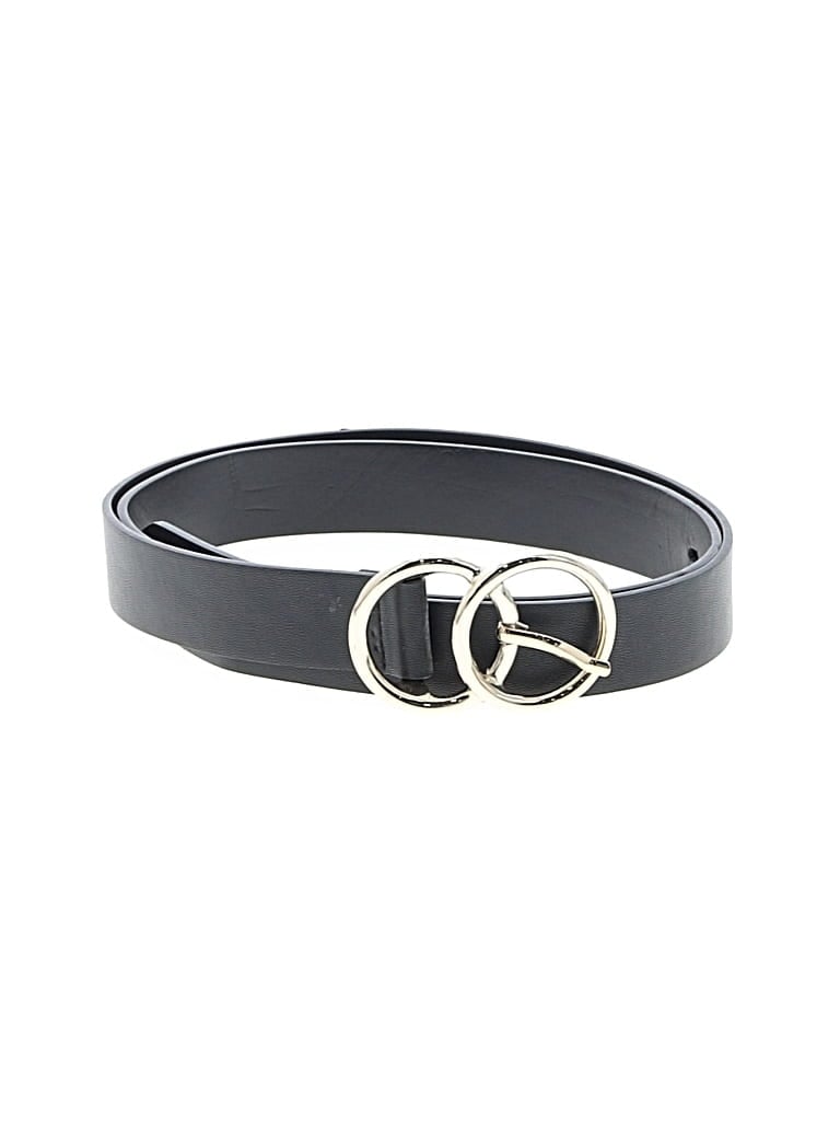 Pre-owned Unbranded Leather Belt In Black