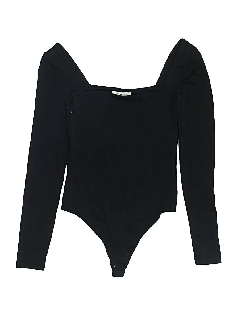 Pre-owned Babaton Bodysuit In Black
