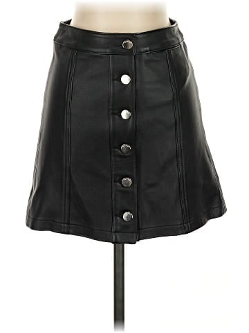 Rag & Bone Faux Leather Skirt (view 1)