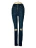 We the Free Hearts Blue Jeans Size 26 waist - photo 1