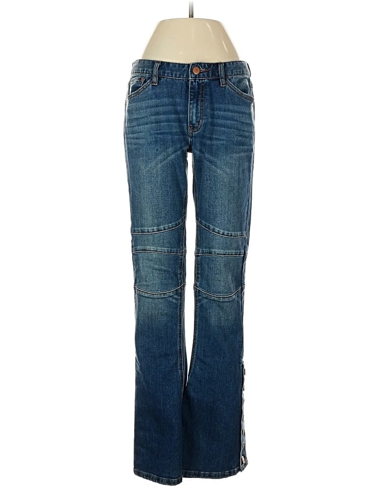 Pre-owned Free People Jeans In Blue