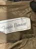 Silk Studio by Claude Bennett 100% Polyester Paisley Brown Long Sleeve Blouse Size 8 - photo 7