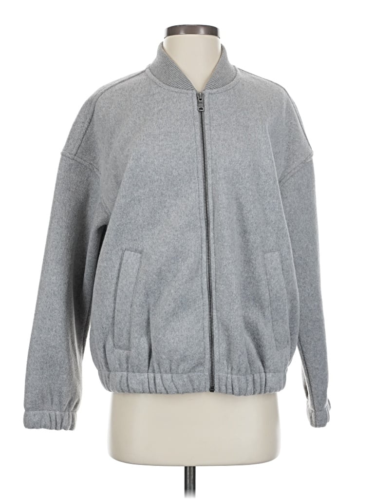 Pre-owned Banana Republic Factory Store Jacket In Gray