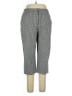 Bill Blass 100% Cotton Chevron-herringbone Gray Casual Pants Size 16 (petite) - photo 1