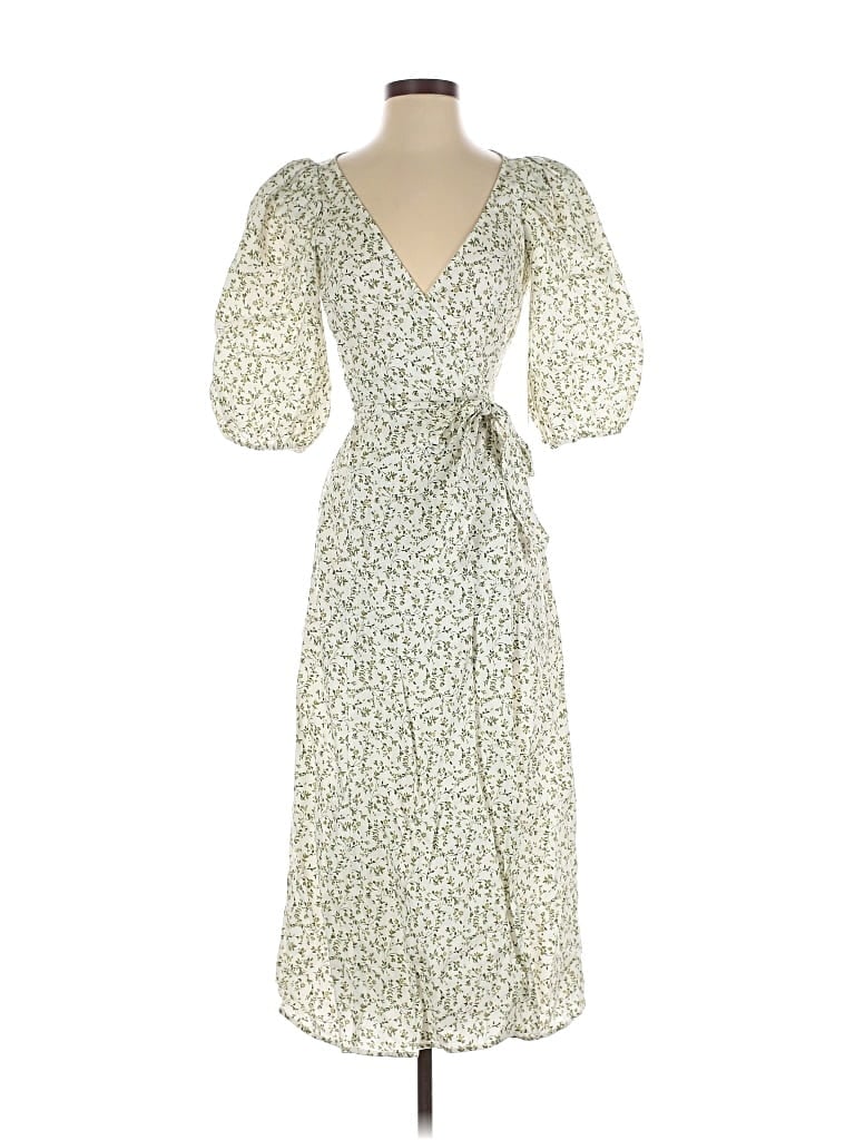 Reformation Casual Dress In White