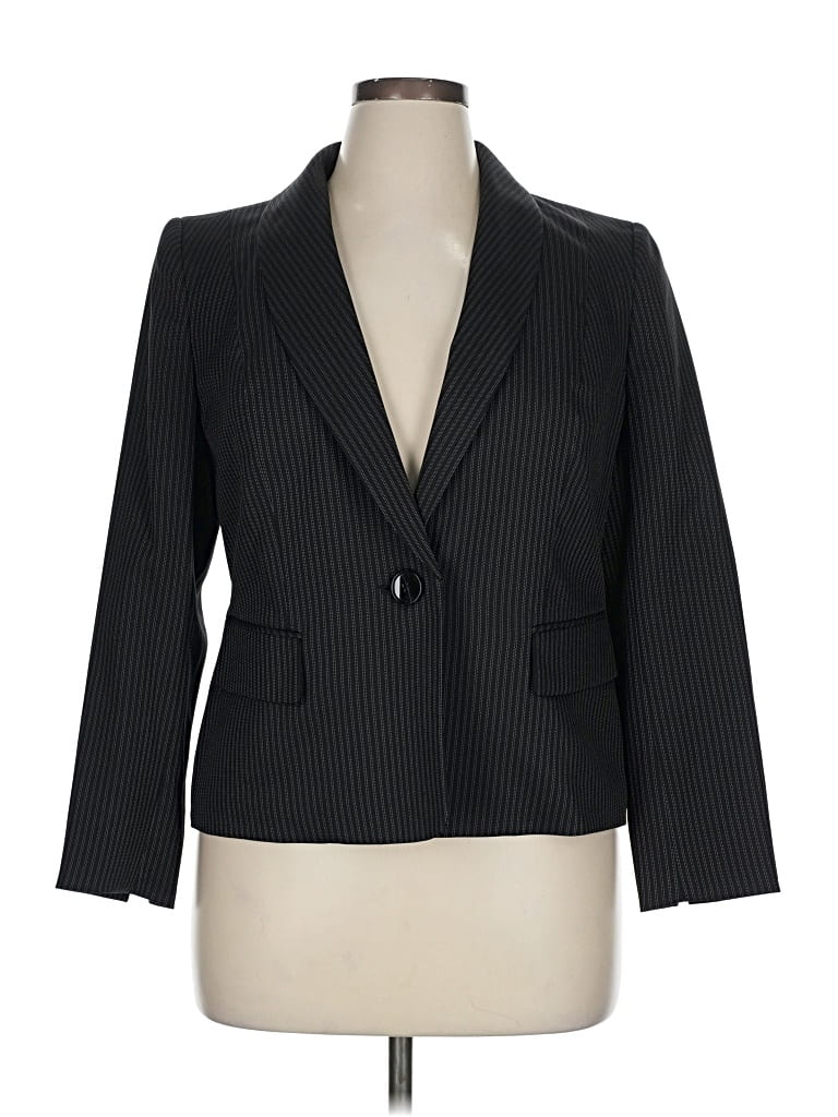 Pre-owned Le Suit Blazer Jacket In Black