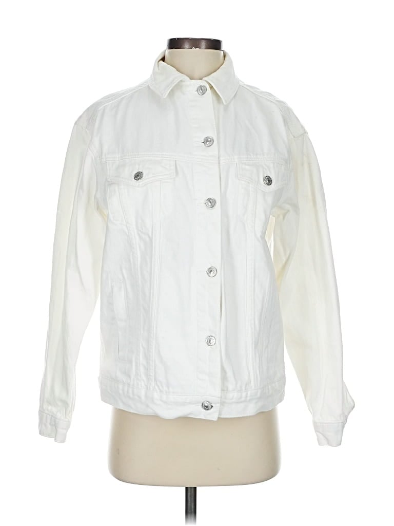 Pre-owned Topshop Jacket In White