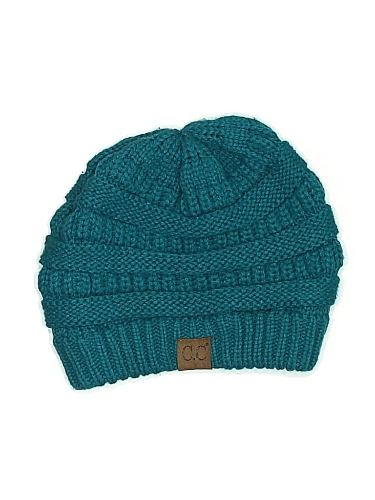 Pre-owned Cc Beanie Hat In Blue
