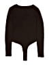 REORIA Black Brown Bodysuit Size S - photo 2