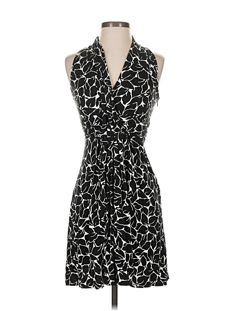 Pre-owned Ann Taylor Loft Casual Dress In Black