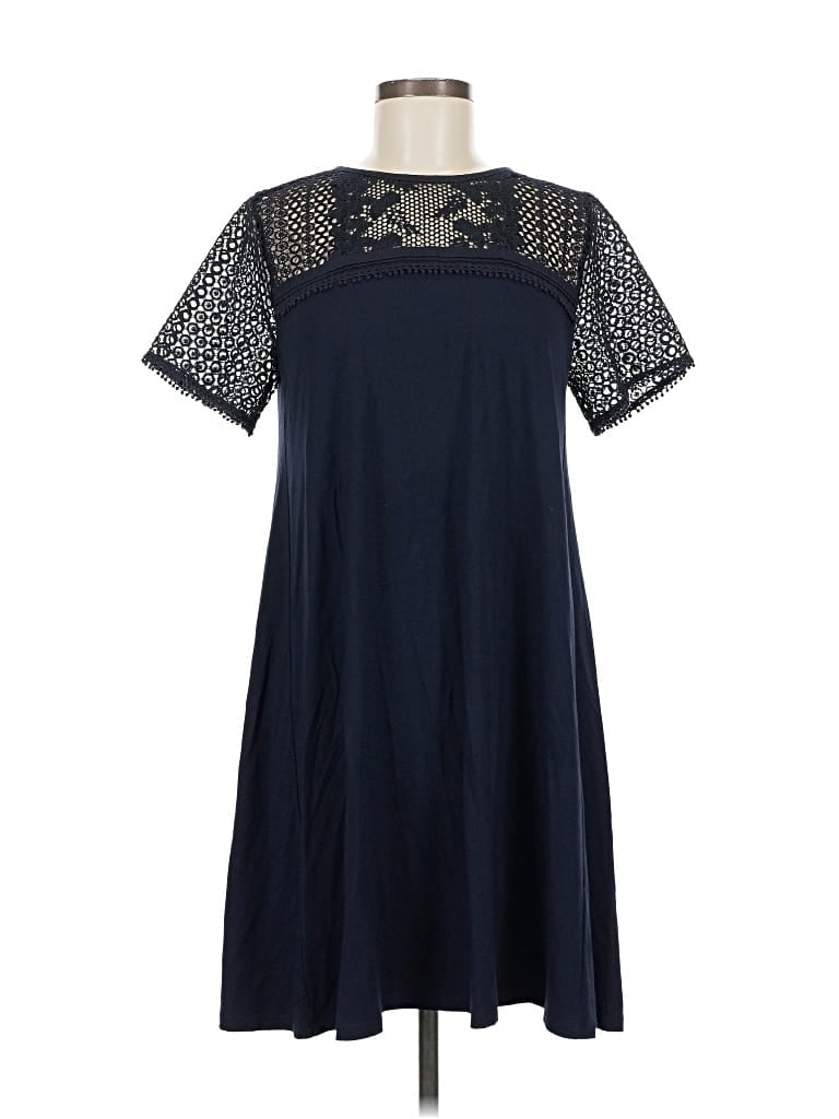 Ann Taylor Loft Casual Dress In Blue
