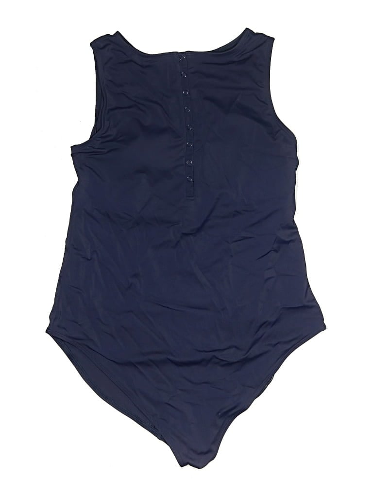 Pre-owned Andie One Piece Swimsuit In Blue