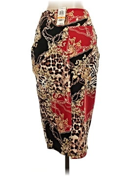 Jupe Femme Thalia Sodi Noire Et Jaune - Taille 8, Occasion Très Bon état, Style Crayon