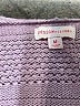 Design History Purple Cardigan Size M (youth) - photo 3