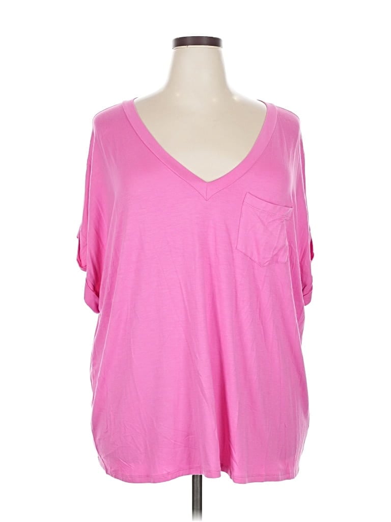 Michelle Mae Short Sleeve T-shirt In Pink