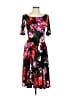 Marc Bouwer Floral Black Cocktail Dress Size 10 - photo 1