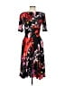 Marc Bouwer Floral Black Cocktail Dress Size 10 - photo 2