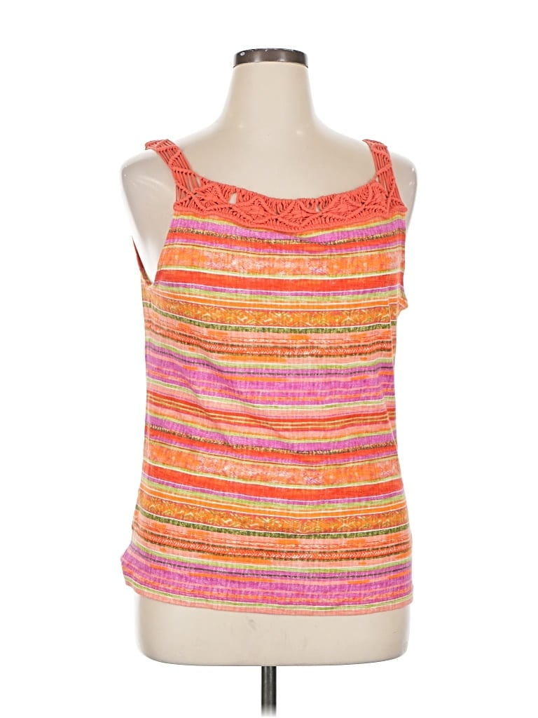 Pre-owned Lauren Jeans Co. Tank Top In Orange