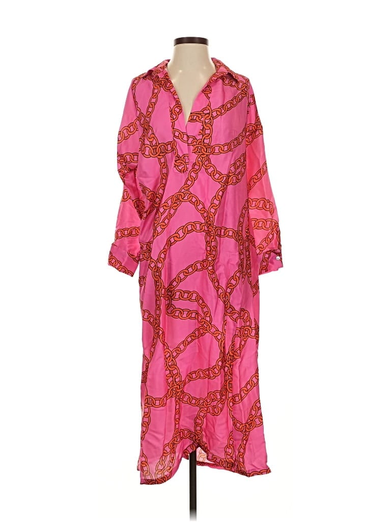 Pre-owned Shein Casual Dress In Pink