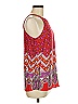 Kenar 100% Rayon Red Sleeveless Blouse Size M - photo 4